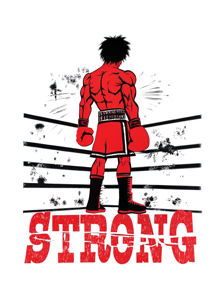 Hajime No Ippo Boxing Art Makunouchi And Kamogawa Japanese Anime Design Throw Pillow - Image 2