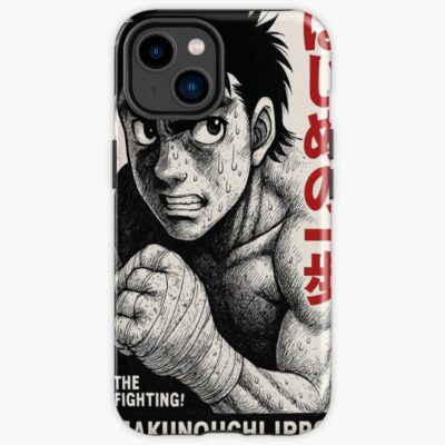Hajime No Ippo Boxing Manga Portrait Retro Anime Iphone Case