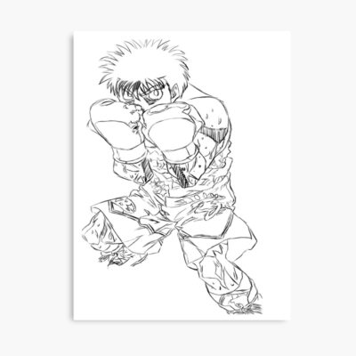 Ippo Hajime No Ippo Bandw Poster