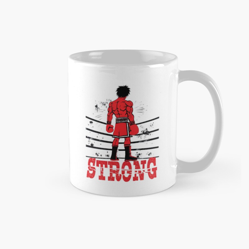Hajime No Ippo Boxing Art Makunouchi And Kamogawa Japanese Anime Design Mug