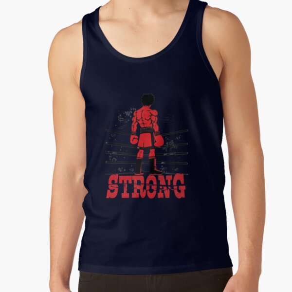 Hajime No Ippo Boxing Art Makunouchi And Kamogawa Japanese Anime Design Tank Top - Image 5