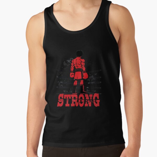 Hajime No Ippo Boxing Art Makunouchi And Kamogawa Japanese Anime Design Tank Top - Image 2
