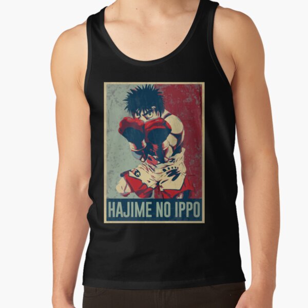 Hajime No Ippo In Hope Distressed Style Tank Top - Image 2
