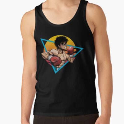 Retro Kamogawa Boxing Gym Art Character Tank Top