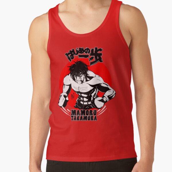 Mamoru Takamura Hajime No Ippo Tank Top - Image 4