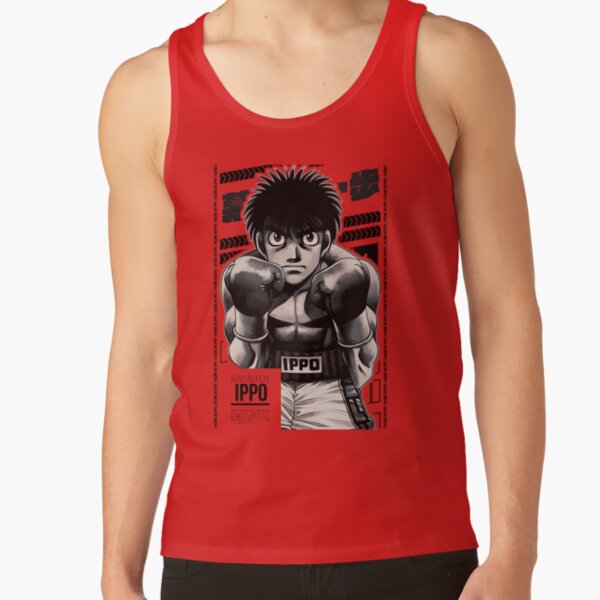 Ippo Makunouchi Hajime No Ippo Cover Series V2 Tank Top - Image 4