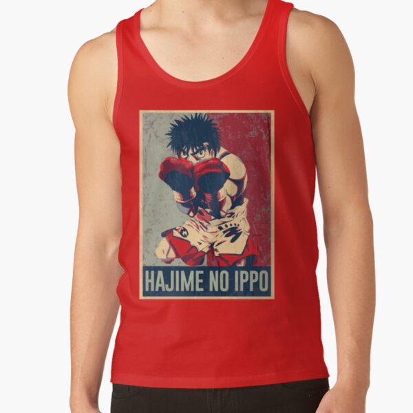 Hajime No Ippo In Hope Distressed Style Tank Top - Image 4