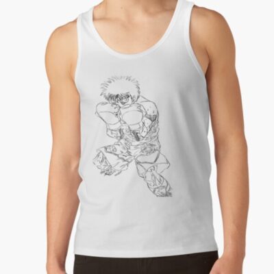 Ippo Hajime No Ippo Bandw Tank Top