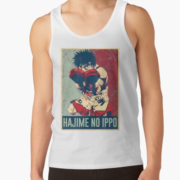 Hajime No Ippo In Hope Distressed Style Tank Top