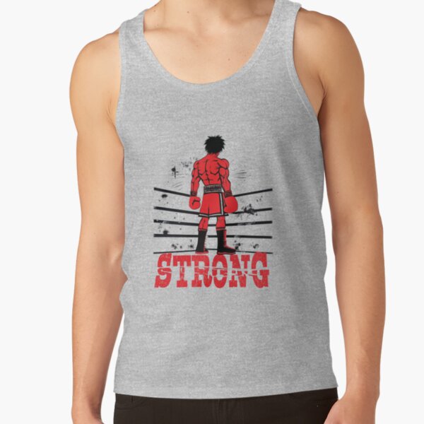 Hajime No Ippo Boxing Art Makunouchi And Kamogawa Japanese Anime Design Tank Top - Image 3
