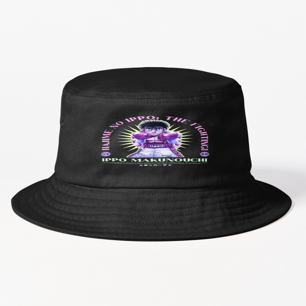 Ippo Makunouchi Hajime No Fanfic Ippo Streetwear Style Bucket Hat