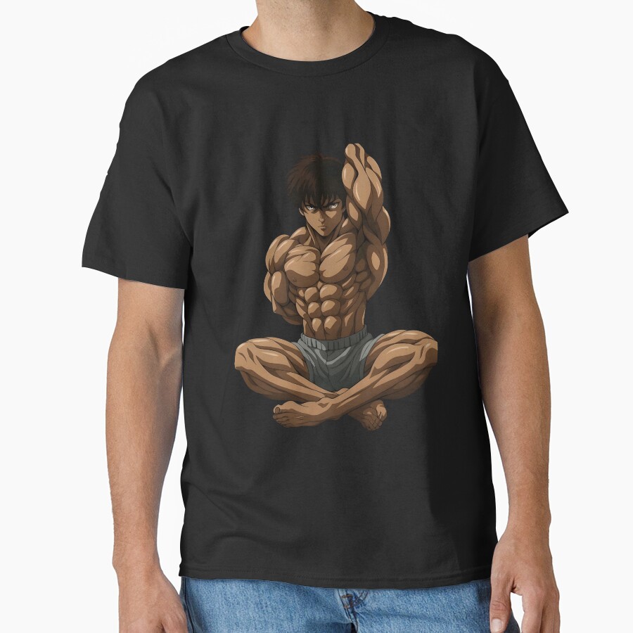 Baki Hanma Aesthetic Physique T-shirt - Image 2