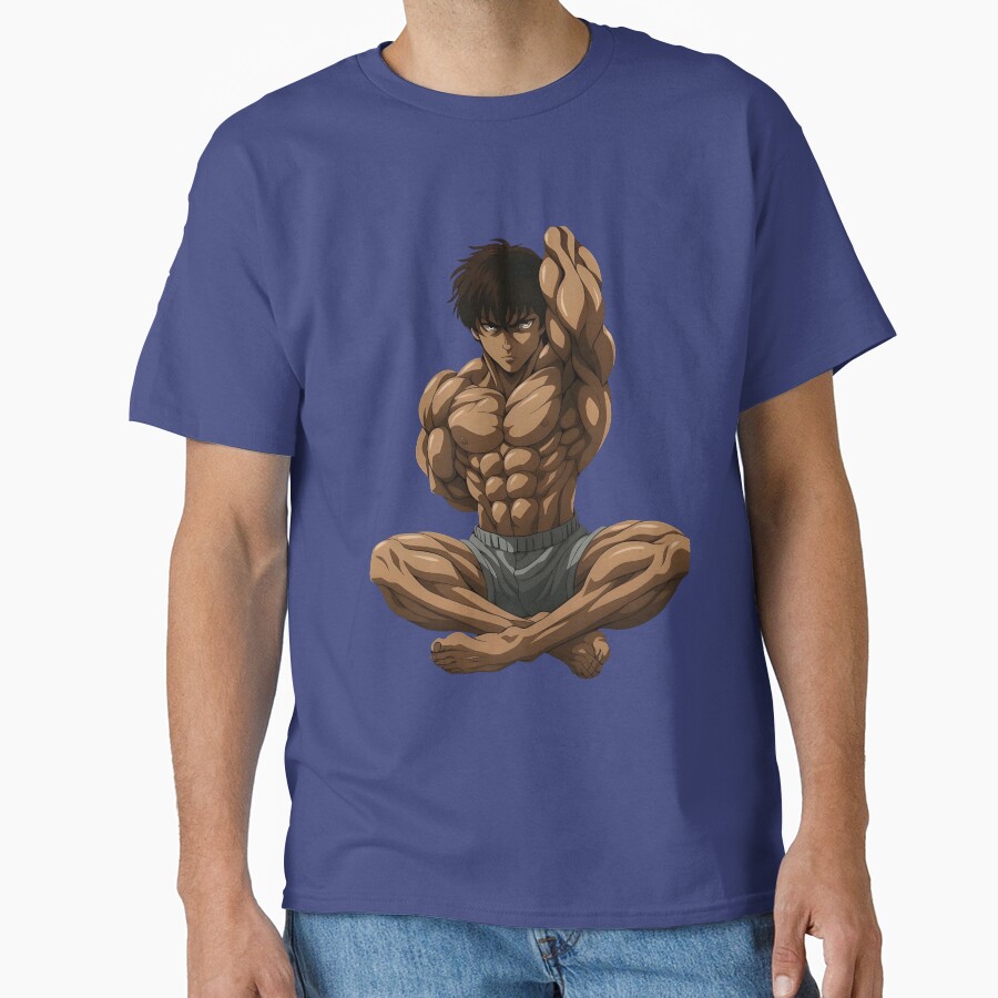 Baki Hanma Aesthetic Physique T-shirt - Image 4