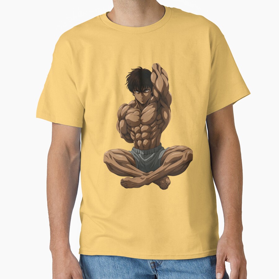 Baki Hanma Aesthetic Physique T-shirt - Image 6