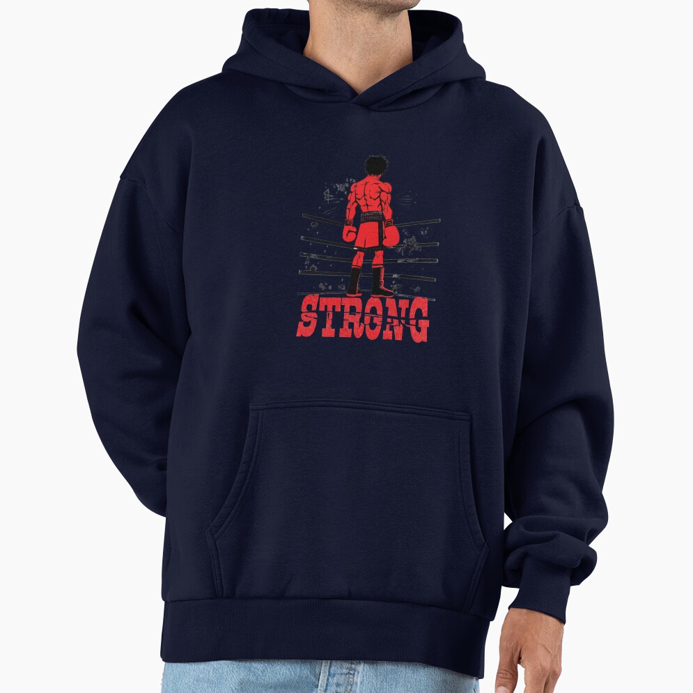 Hajime No Ippo Boxing Art Makunouchi And Kamogawa Japanese Anime Design Hoodie - Image 5