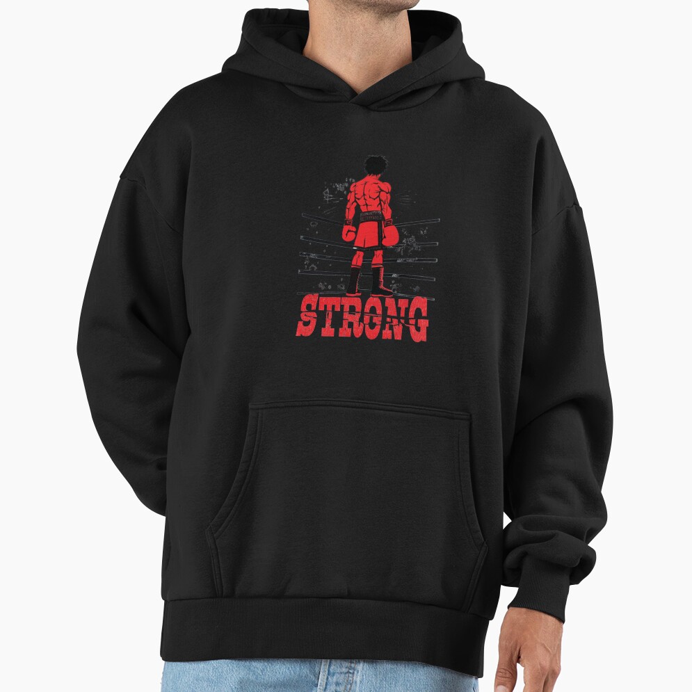 Hajime No Ippo Boxing Art Makunouchi And Kamogawa Japanese Anime Design Hoodie - Image 2