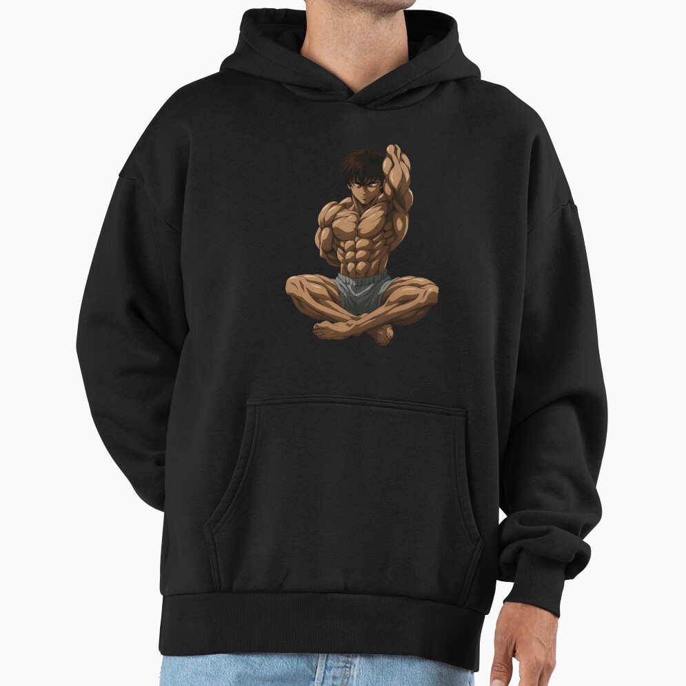 Baki Hanma Aesthetic Physique Hoodie - Image 2