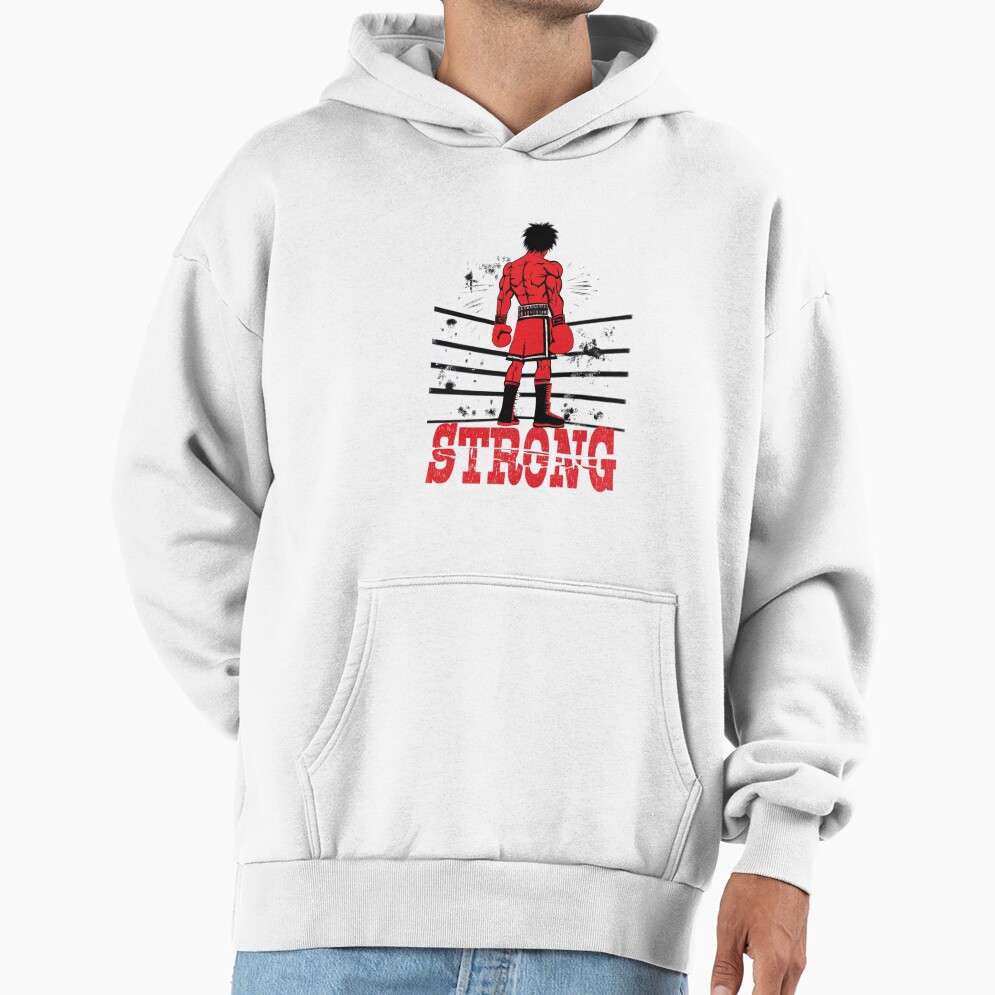 Hajime No Ippo Boxing Art Makunouchi And Kamogawa Japanese Anime Design Hoodie