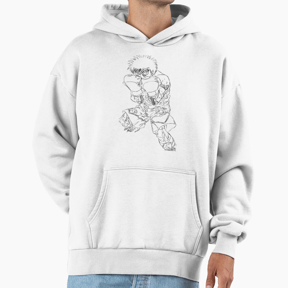 Ippo Hajime No Ippo Bandw Hoodie