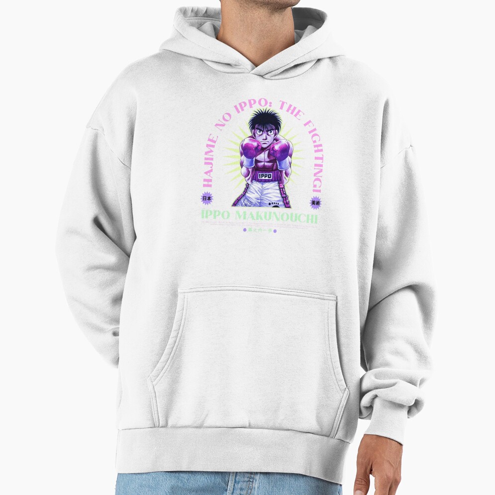 Ippo Makunouchi Hajime No Fanfic Ippo Streetwear Style Hoodie - Image 2