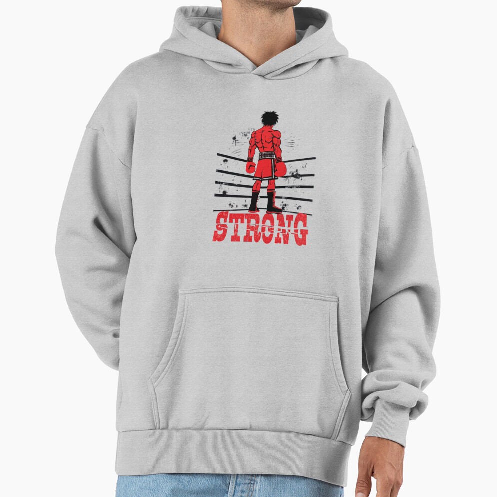 Hajime No Ippo Boxing Art Makunouchi And Kamogawa Japanese Anime Design Hoodie - Image 4