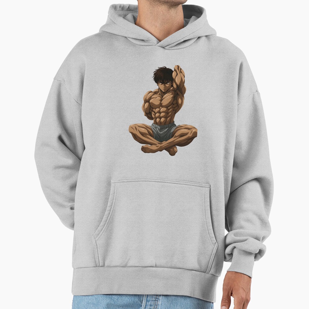 Baki Hanma Aesthetic Physique Hoodie - Image 4