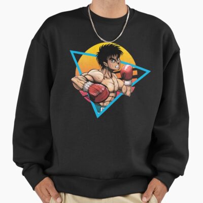 Retro Kamogawa Boxing Gym Art Character Sweatshirt