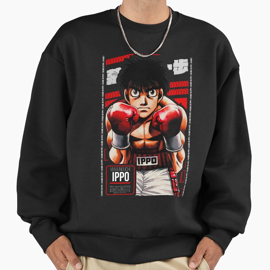 Ippo Makunouchi Hajime No Ippo Cover Series V1 Color Version Sweatshirt