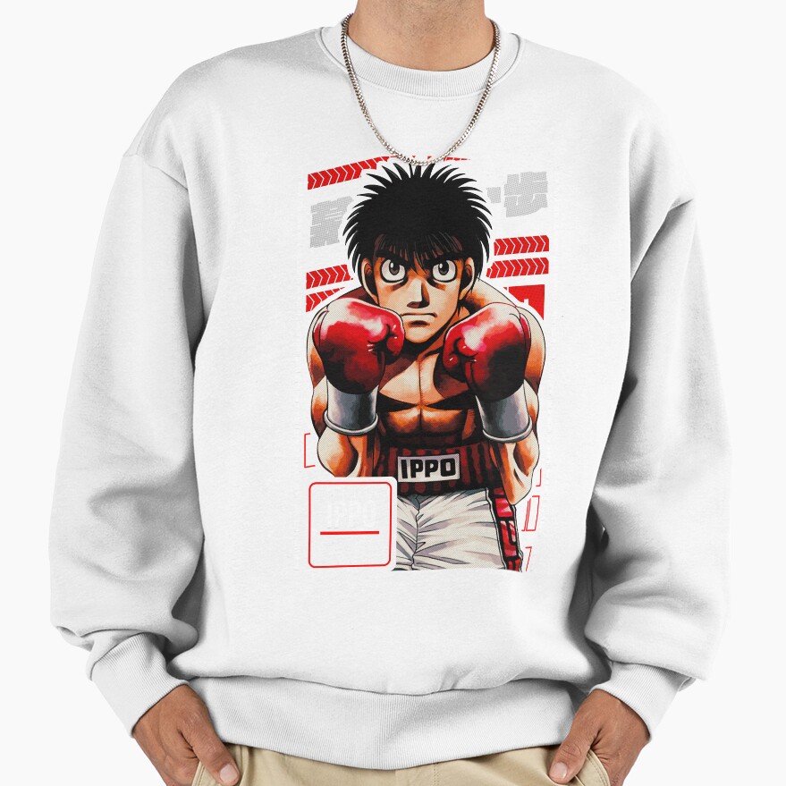 Ippo Makunouchi Hajime No Ippo Cover Series V1 Color Version Sweatshirt - Image 2