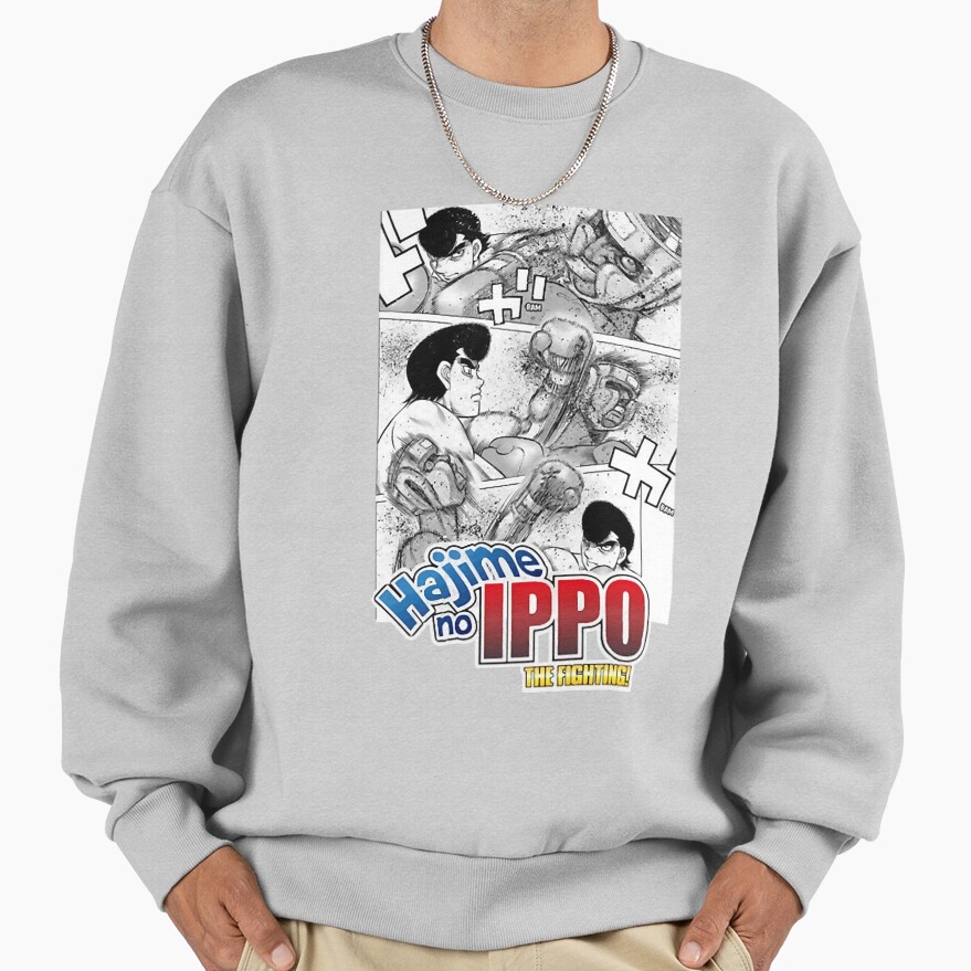 Hajime No Fanfic Ippo 5 Sweatshirt - Image 4