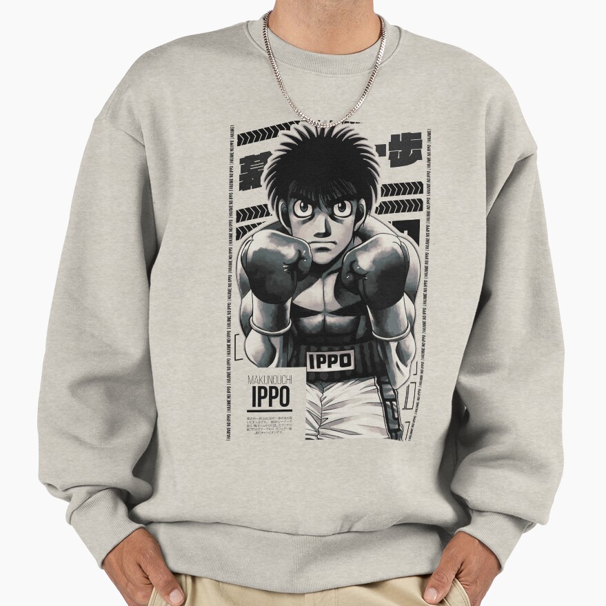 Ippo Makunouchi Hajime No Ippo Cover Series V2 Sweatshirt - Image 3