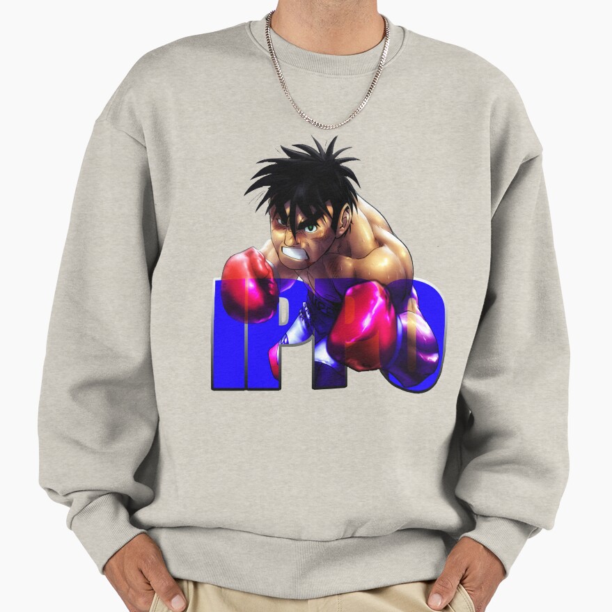 Classic Ippo Makunouchi Gifts Men Sweatshirt - Image 3
