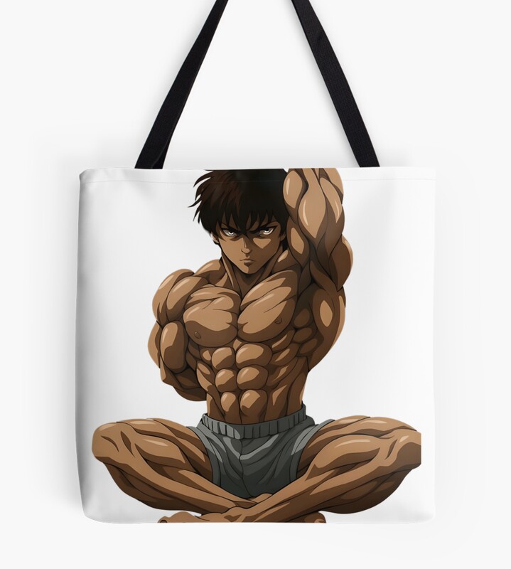Baki Hanma Aesthetic Physique Tote Bag
