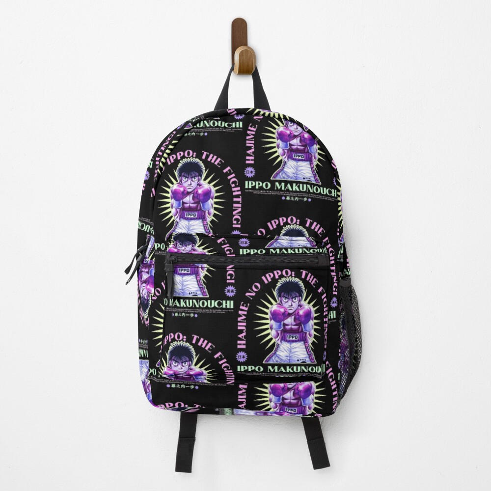 Ippo Makunouchi Hajime No Fanfic Ippo Streetwear Style Backpack