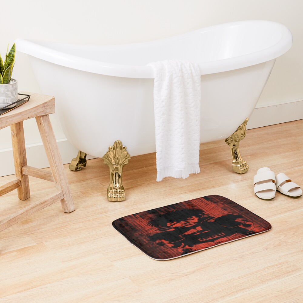 Hajime No Ippo T Shirtboxer Dark Side Bath Mat - Image 2