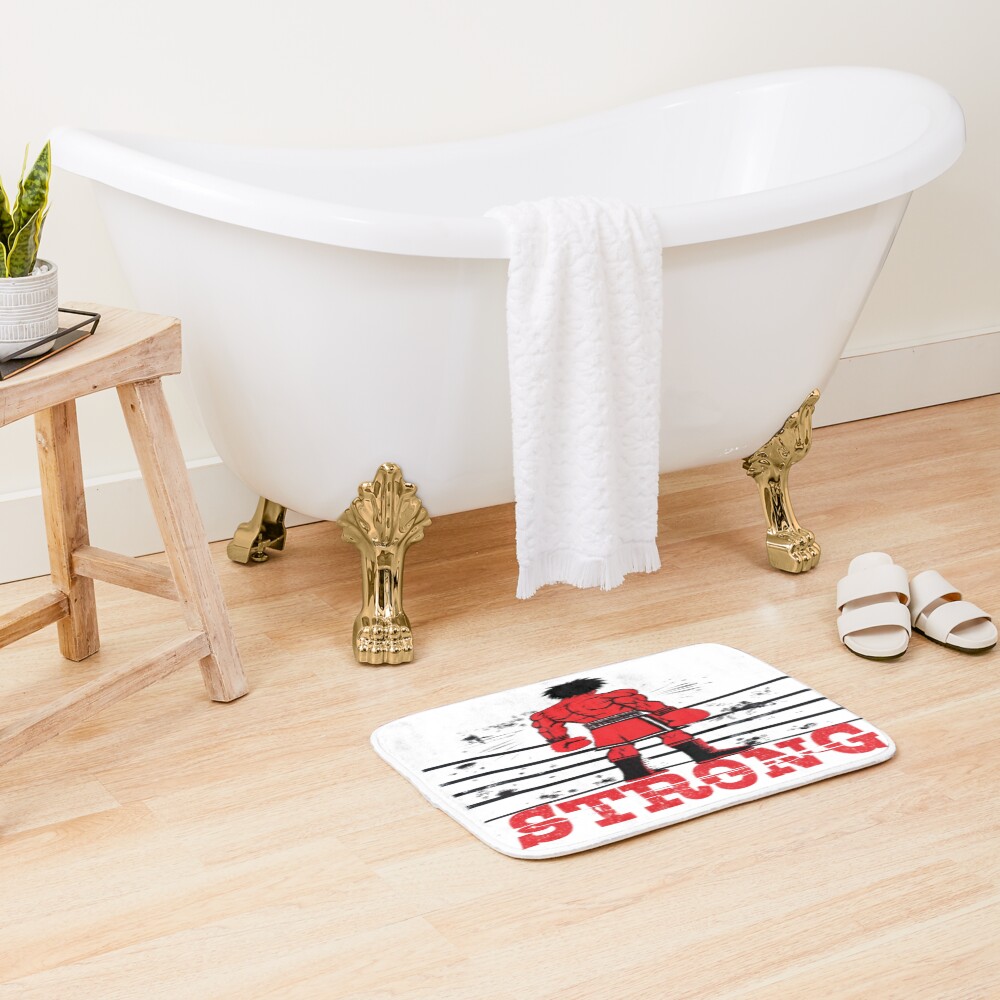 Hajime No Ippo Boxing Art Makunouchi And Kamogawa Japanese Anime Design Bath Mat - Image 2