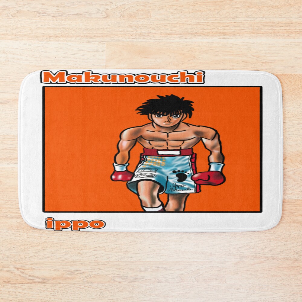 Classic Art Ippo Makunouchi Gifts For Fans Bath Mat