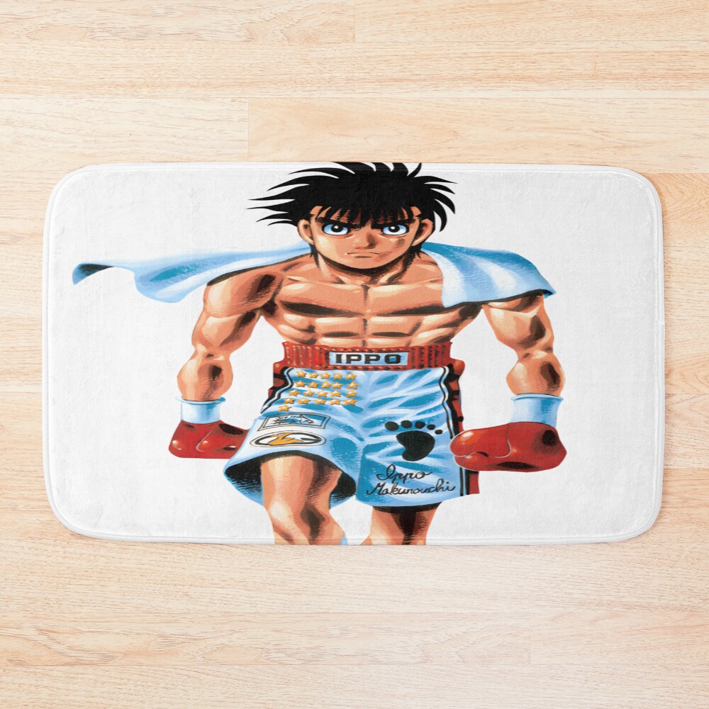 Hajime No Ippo Ready For Fight Bath Mat