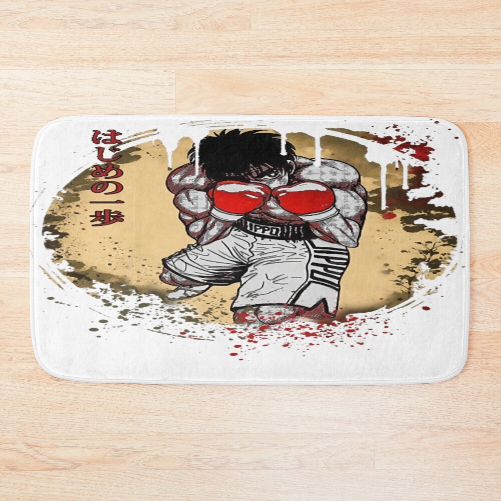 Graphic Vintage Ippo Graphic Picture Bath Mat