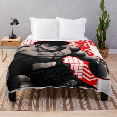 Mamoru Takamura Hajime No Ippo Anime Star Edition Rd Throw Blanket