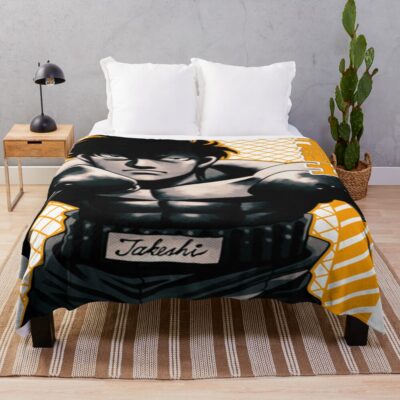 Sendo Takeshi Hajime No Ippo Anime Star Edition Og Throw Blanket