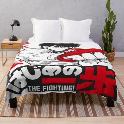 Hajime No Ippo Ippo Makunouchi Throw Blanket