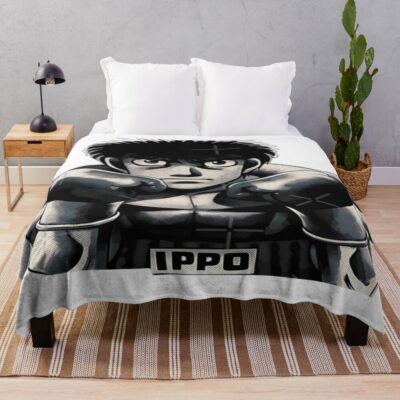 Ippo Makunouchi Basic Throw Blanket