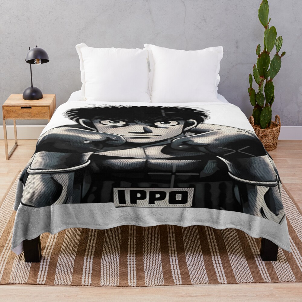 Ippo Makunouchi Basic Throw Blanket