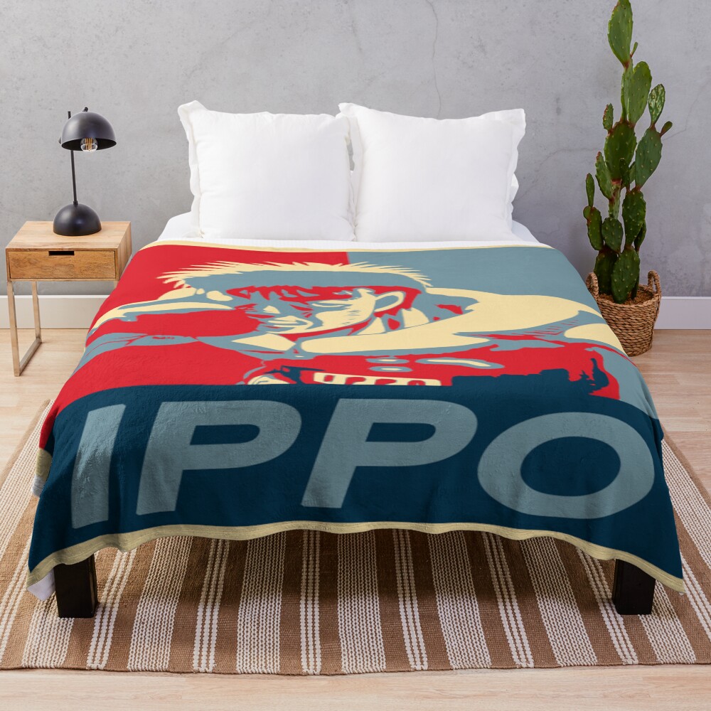 Classic Photo Ippo Makunouchi For Men Women Throw Blanket