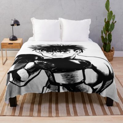 Baki Hanma Throw Blanket
