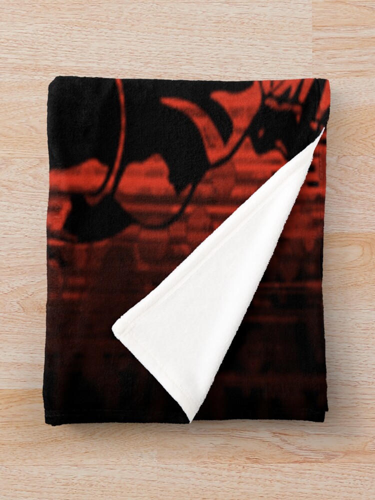 Hajime No Ippo T Shirtboxer Dark Side Throw Blanket - Image 2