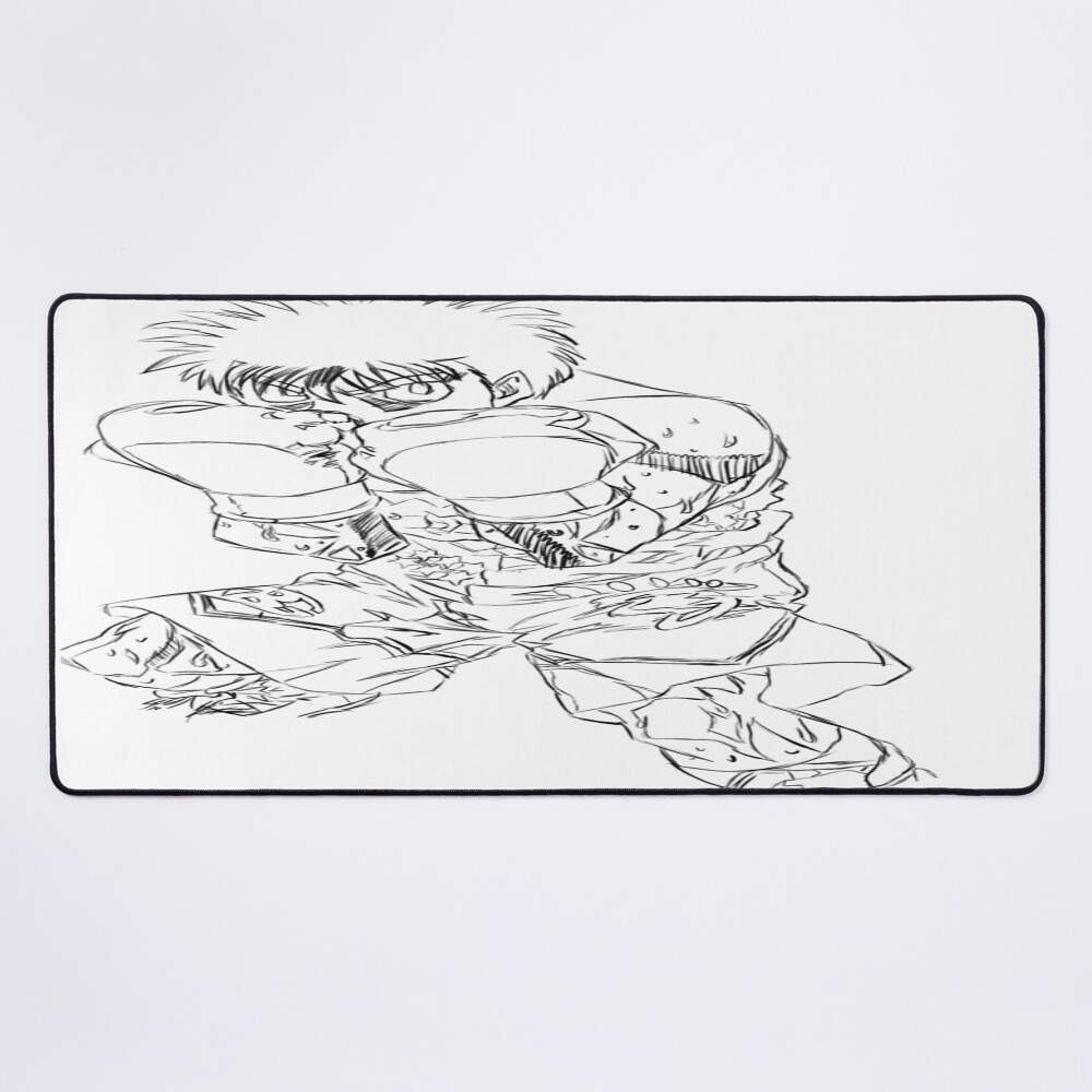 Ippo Hajime No Ippo Bandw Mouse Pad