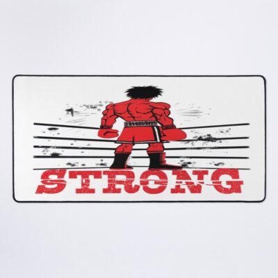 Hajime No Ippo Boxing Art Makunouchi And Kamogawa Japanese Anime Design Mouse Pad