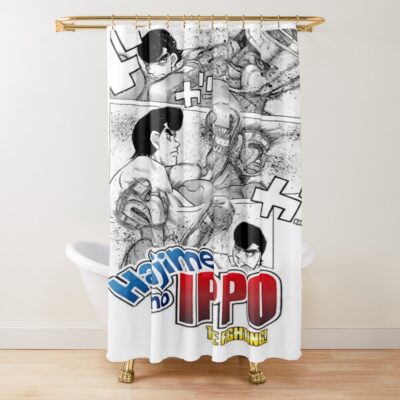 Hajime No Fanfic Ippo 5 Shower Curtain